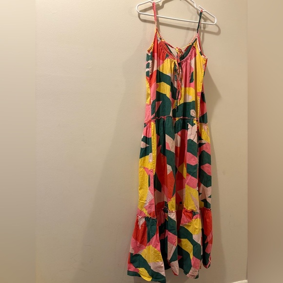 Ingrid + Isabel Colorful Geometric Print Maxi Dress - medium - 100% cotton - Picture 7 of 7